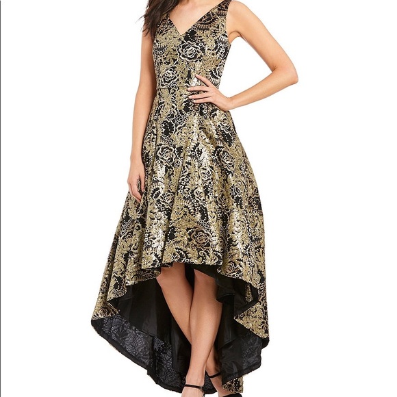 calvin klein hi low dress